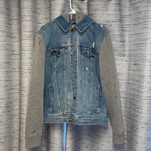Men’s Hollister Jean Sweatshirt Jacket